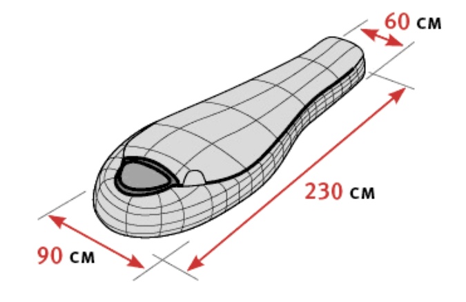 Спальный мешок Mark 27SB кокон