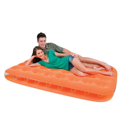 Матрас надувной Fashion Flocked Air Bed Double велюр