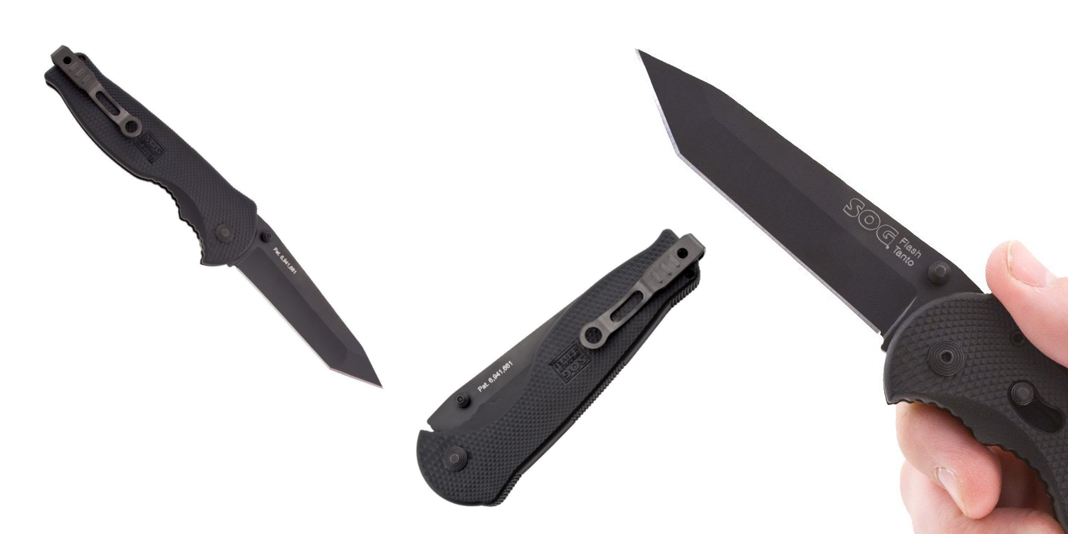 Нож "Flash II" (фикс., рук.зитель, клипса)