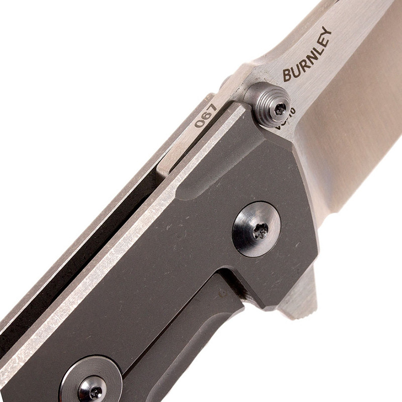 Нож складной "Kihon", (рук. чёрн. титан G-10, ст. VG-10)