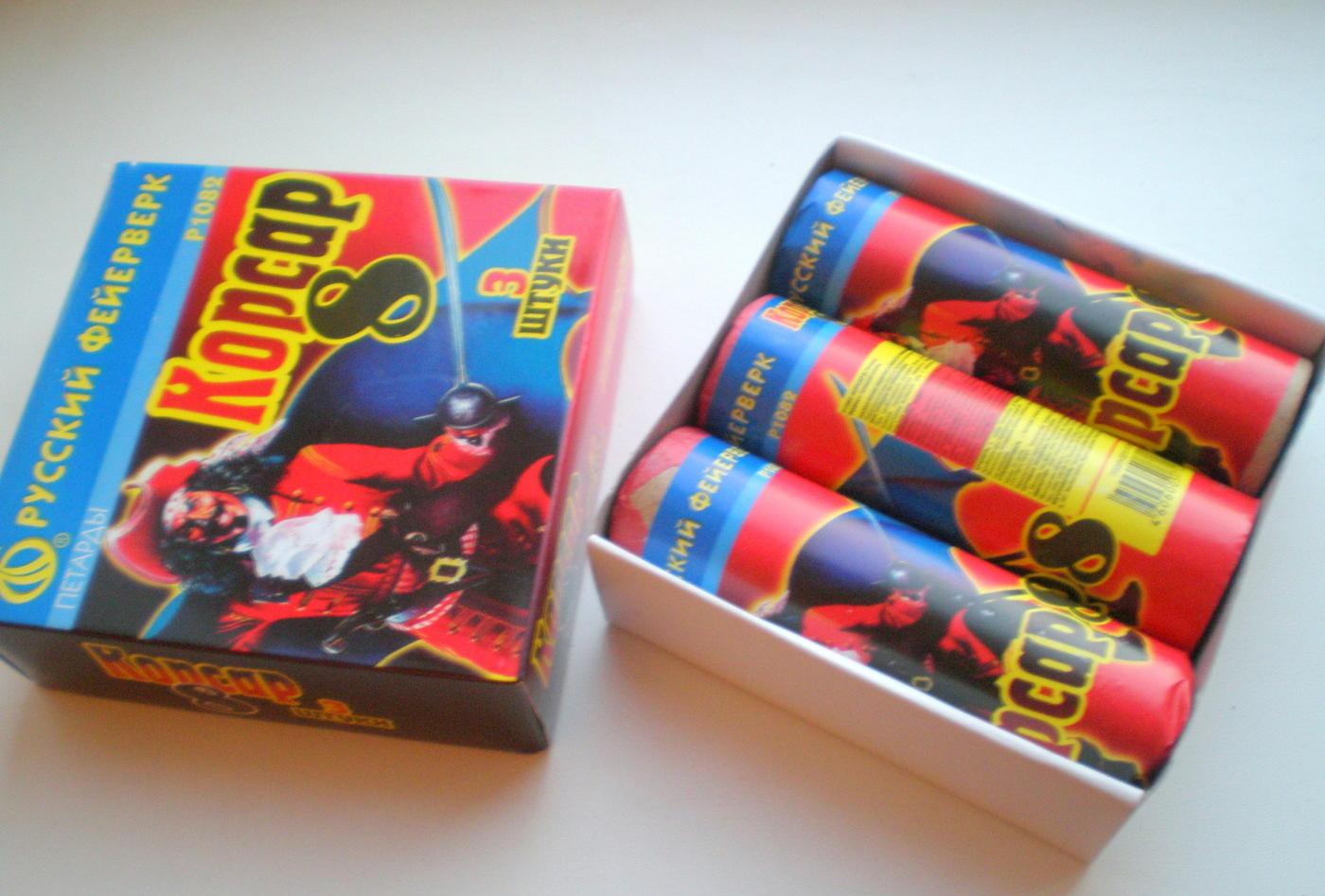 Петарда "Корсар-8" (3 шт)