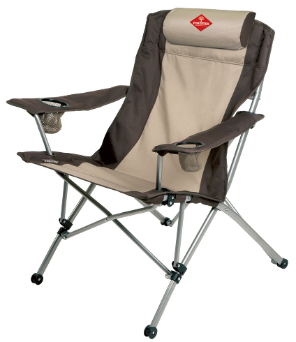 Кресло стальное с подголовником